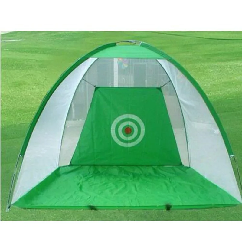 

Indoor Outdoor 2m*1.4m*1m Golf Practice Net Golf Hitting Cage Garden Grassland Practice Tent Golf Training Equipment