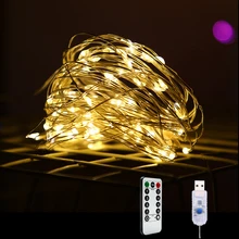 

5V UBS Festival Led Stripe Lights Remote Curtain Icicle String Lights Droop Garden Street Outdoor Home Christmas Decoration