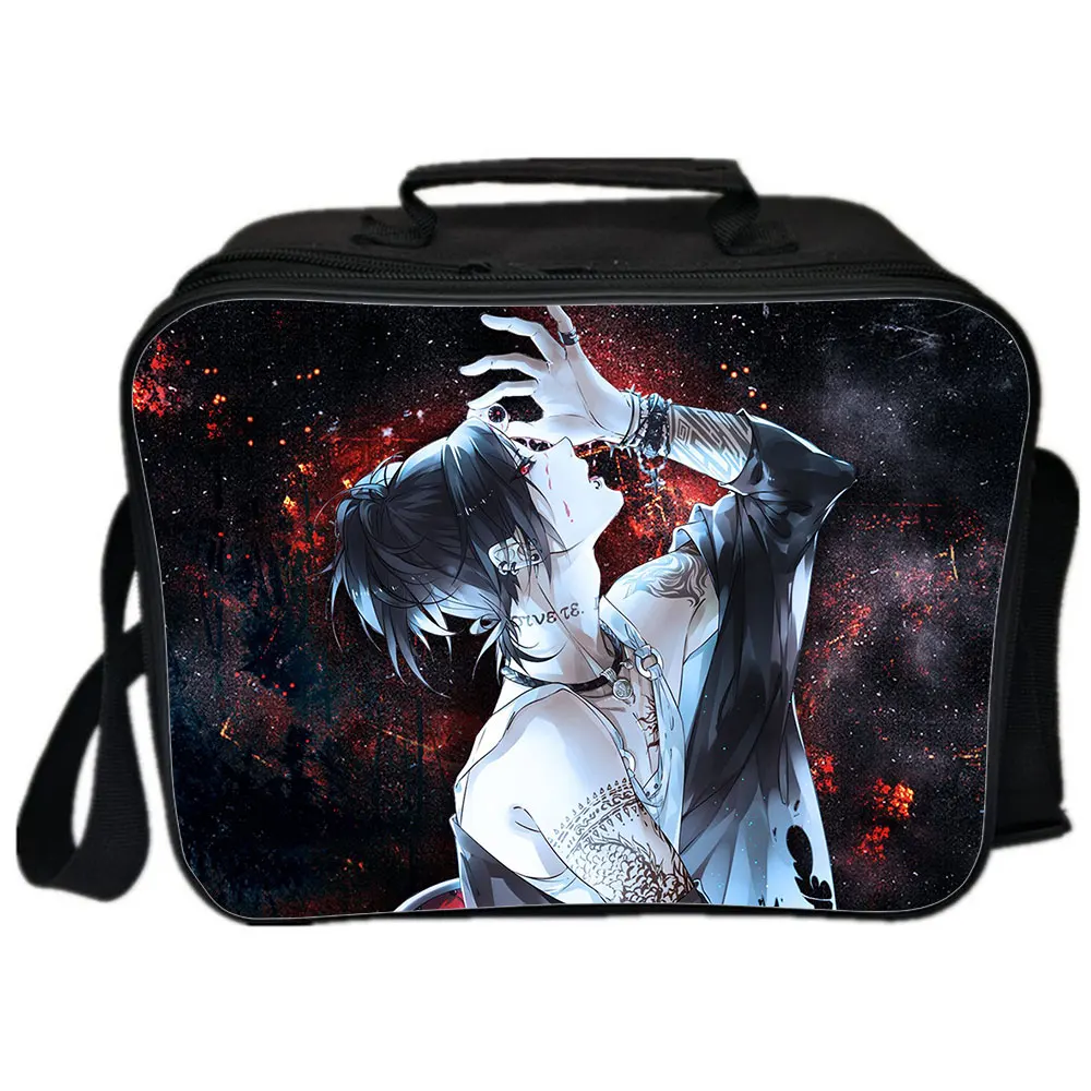 Tokyo Ghoul Lunch Bags For Girls Boys Thermal Fashion Lunch Box Kids School Food Handbag Picnic Insulated Cooler Bag Men
