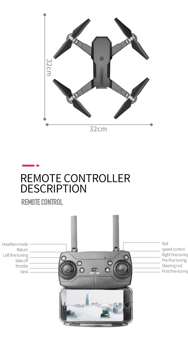 CS7 gps Дрон с 4K двойной камерой Wifi Fpv складной Квадрокоптер Поддержка 5G частота очень стабильный Дрон RC игрушка