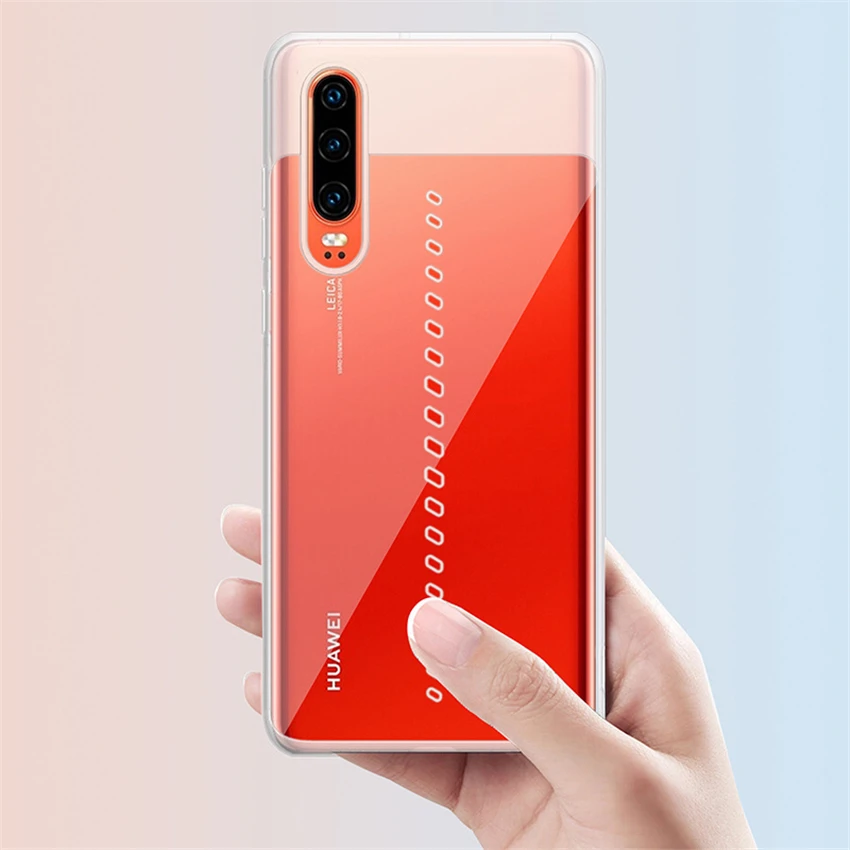 Для huawei P30 чехол прозрачный мягкий ТПУ противоударный задняя крышка для P Smart Z Y9