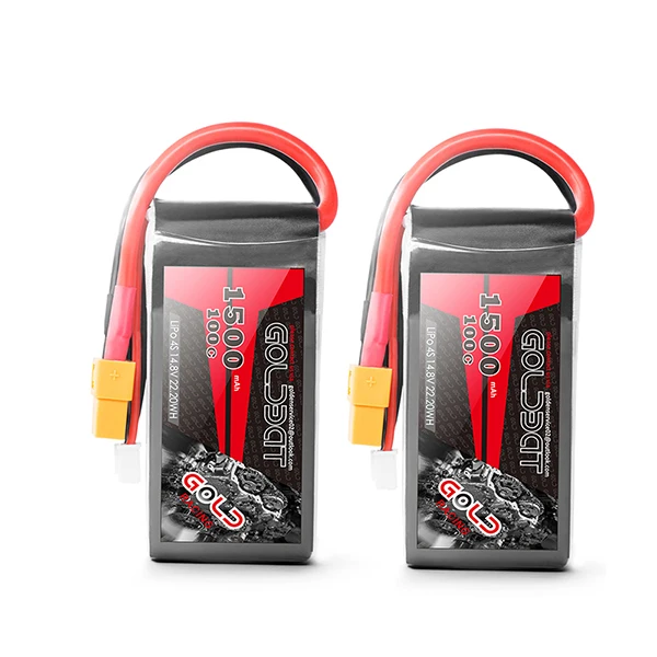 2x Bateria lipo GOLDBAT 1500mAh za $32.24 / ~135zł