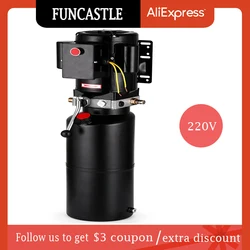 Tanque do reservatório da grua do veículo de 220 rpm para ferramentas do reparo do automóvel da unidade de potência do elevador do carro da bomba hidráulica 2850 v 2.2kw de 3 hp