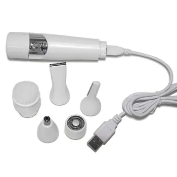 

5 In 1 Epilator Trimmer Blade Depilation Portable Body Hair Remover Dry & Wet Shaving for Lady