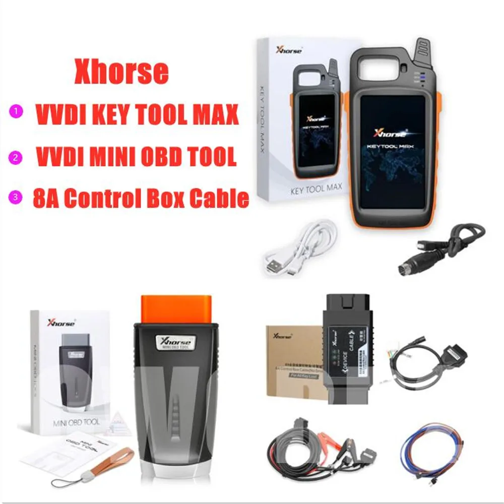 

Original Xhorse VVDI Key Tool Max And VVDI MINI OBD Tool Plus 8A Control Box Cable