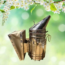 Пчеловодство окуриватель для пчелиного Роя острый сопло распылитель из нержавеющей стали ручной пчелиный дым инструмент дымовой передатчик