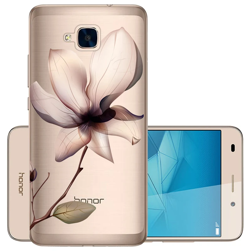 Чехол для Huawei Y6 PRO 2016 силиконовая задняя крышка 5 0 дюйма Honor 4C зеркальный защитный