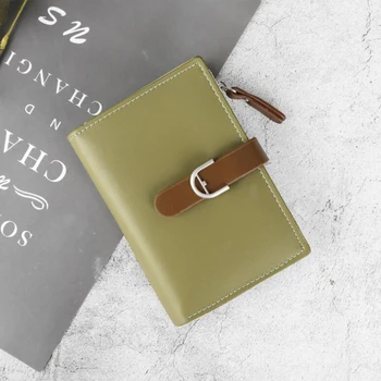 

Women's Leather Female Vintage Wallet Hasp Coin Purse Wallets Card Holder For Girls