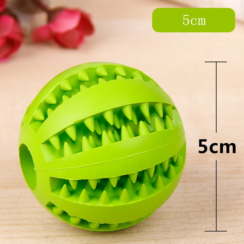 Pet Sof Pet игрушки для собак игрушка забавный интерактивный эластичный шарик жевательная игрушка для собаки зуб чистый шар еды Экстра-жесткий резиновый мяч