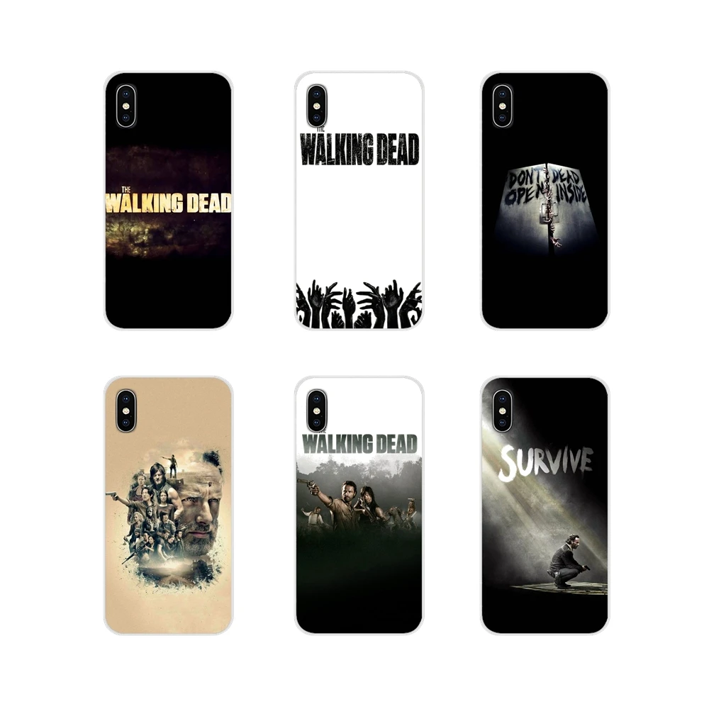 Accessories Phone Cases Covers For Huawei G7 G8 P8 P9 P10 P20 P30 Lite Mini Pro P Smart Plus 2017 2018 2019 The Walking Dead | Мобильные
