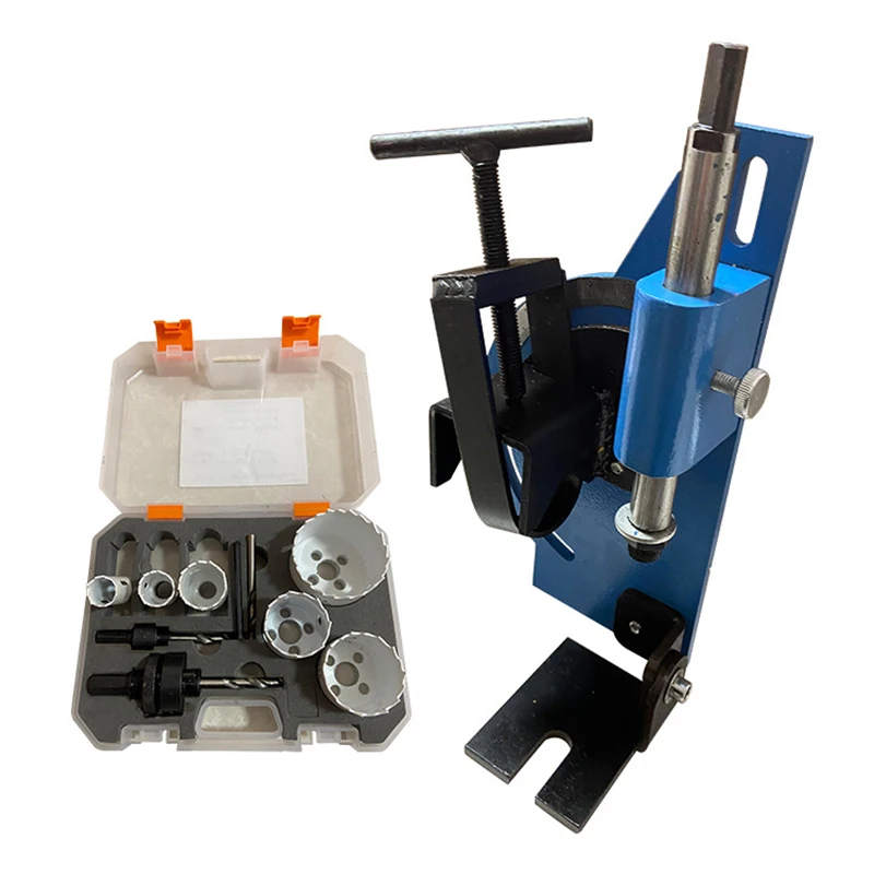 Scanalatura per tubi intaglio macchina di precisione tagliatrice per tubi perforatrice utensili ausiliari angolo regolabile - immagine 4