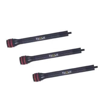 

3 Pcs 8" Archery Bow Stabilizer Vibration Dampener For Hunting