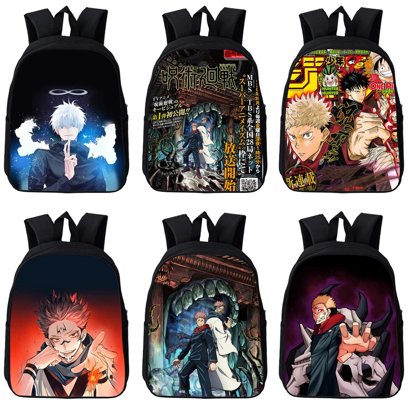 

Mochila 3D Print Jujutsu Kaisen Backpack School Teenagers Girls Sac A Dos Japan Anime Schoolbag Women Cartoon Kawaii Travelbags