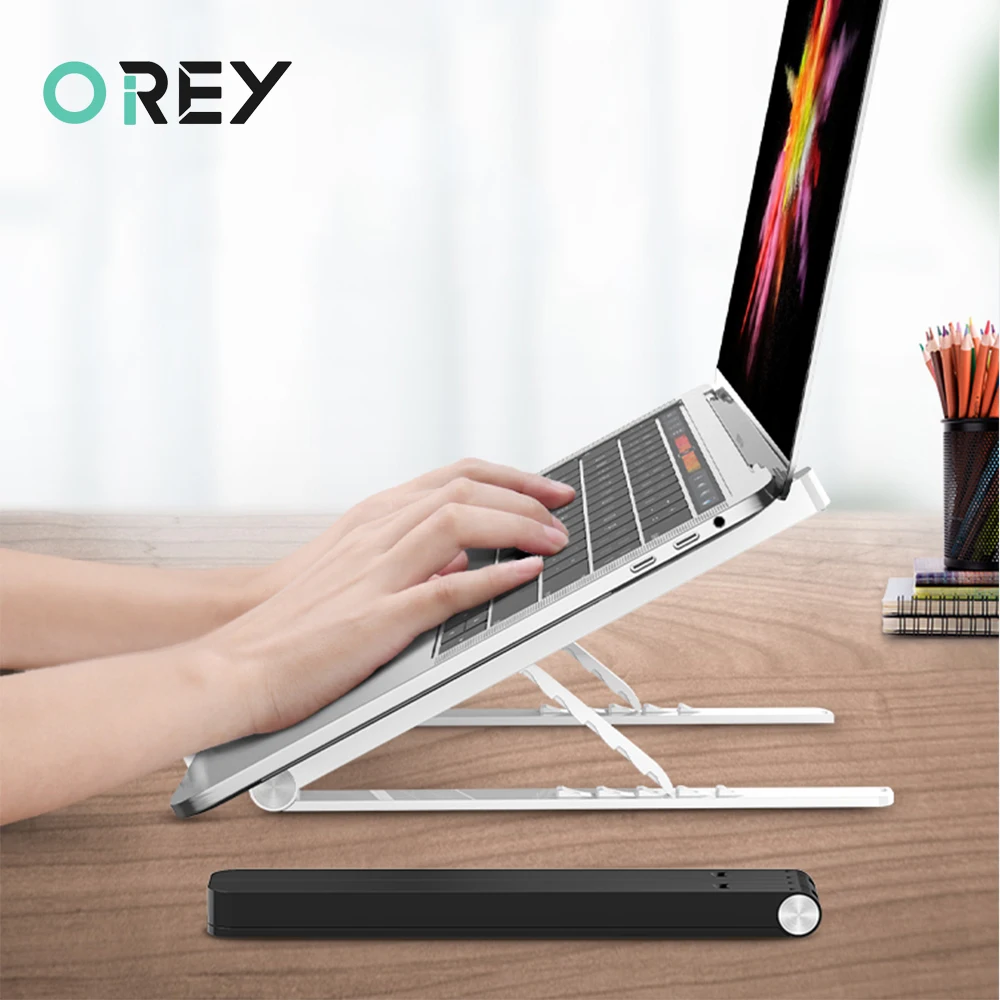 

Laptop Stand for MacBook Pro Notebook Stand Foldable Plastic Silica gel Tablet Stand Bracket Laptop Holder for Support Notebook