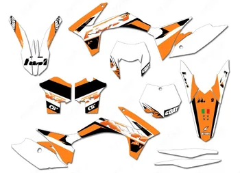 

3M Motorcycle Free custom number name Graphics & Backgrounds DECALS STICKERS For KTM SX SXF XC 2011 2012 For KTM EXC 2012 2013