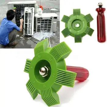

A/C AC Radiator Condenser Evaporator Fin Straightener Coil Comb Auto Air Conditioning Tool 2 Colors