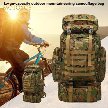 

Waterproof Oxford Tactical Backpack Military Backpack Waterproof Army Rucksack Outdoor Camping Hiking Fishing Large Capacity Bag