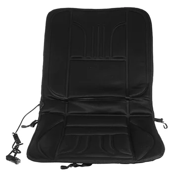 

1/2PCS 12V Front Car Electric Heated Seat Winter Cushion Warmer Heating Cushion Mat Black Thermal Auto Seat Pad with Switch