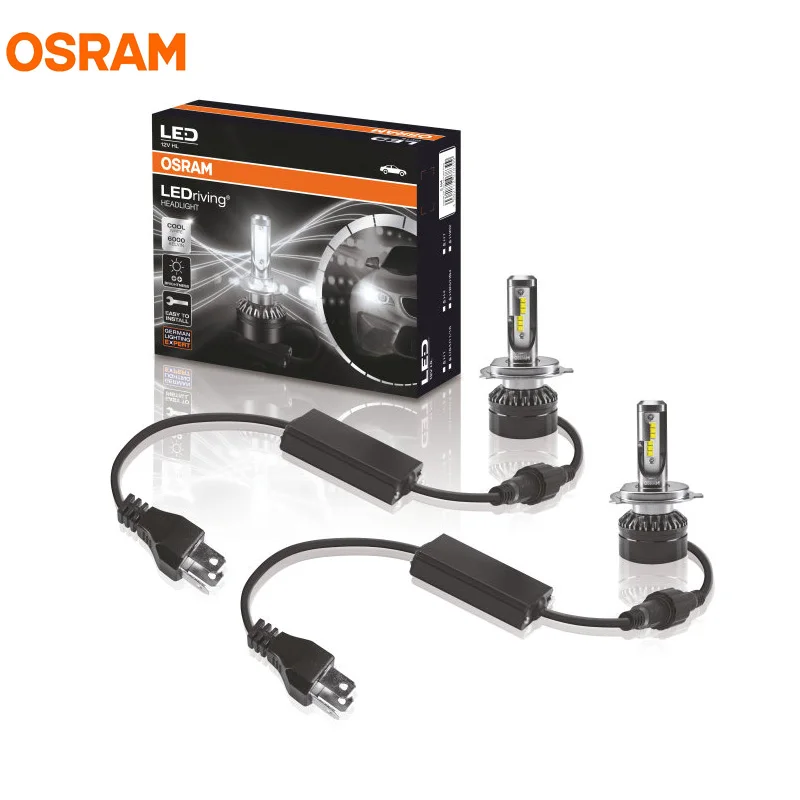 OSRAM СВЕТОДИОДНЫЙ riving H8 H11 H16 16211CW 12V 6000K холодный белый Светодиодный автомобильный противотуманный фонарь автомобильные лампы оригинальные OEM лампы 50% больше яркости, пара