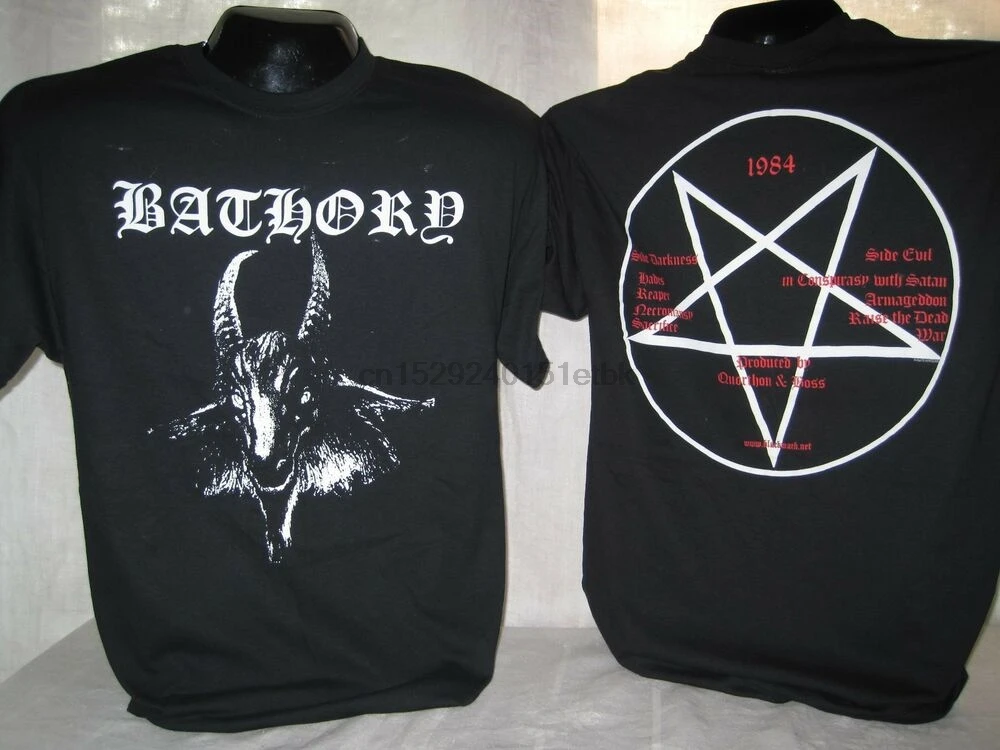 Shirt Tee Quorthon Heavy Metal Band 