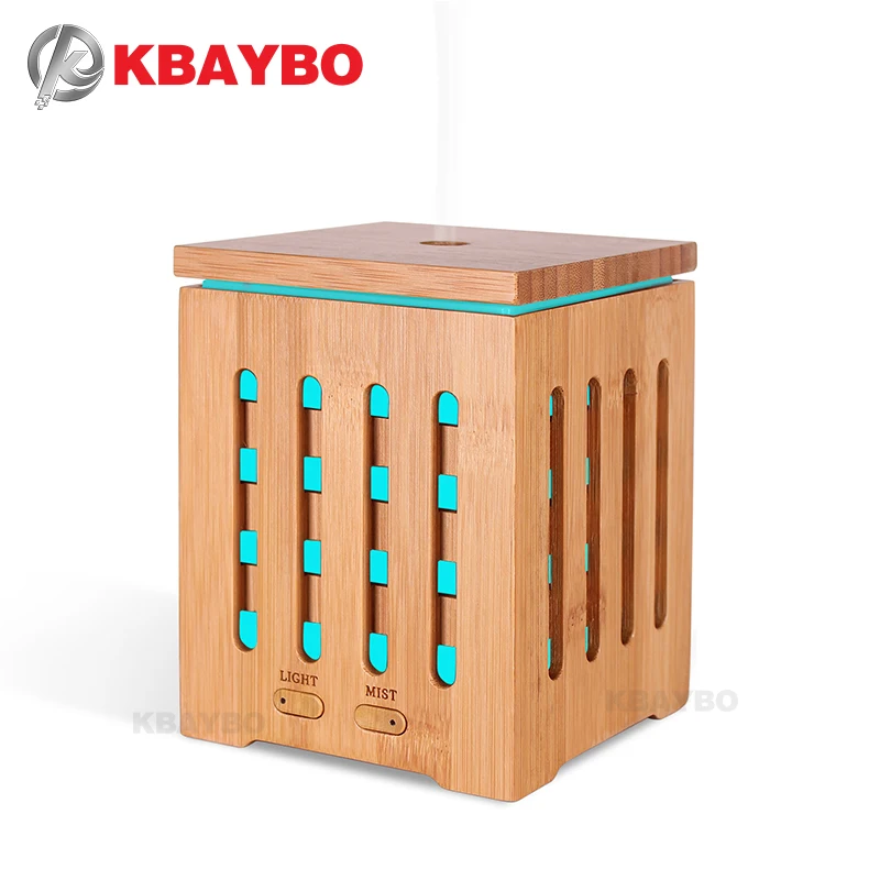KBAYBO 200 мл диффузор для эфирных масел ультразвуковой аромотерапия диффузоры с 7