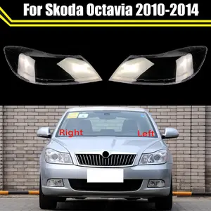 Accessoires de voiture pour Skoda Superb 2016 2017 2018, couvercle de phare  avant, abat-jour, coque de phare en plexiglas - AliExpress