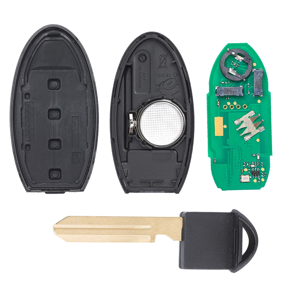 KEYECU CWTWB1U815 315MHz PCF7952 ID46 Chip Remote Smart Key For Nissan Sentra Versa 2013-2015