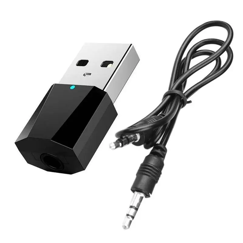 Мини Bluetooth стерео Aux Usb 3 5 мм Jack Новый 4 2 аудио приемник передатчик для ПК