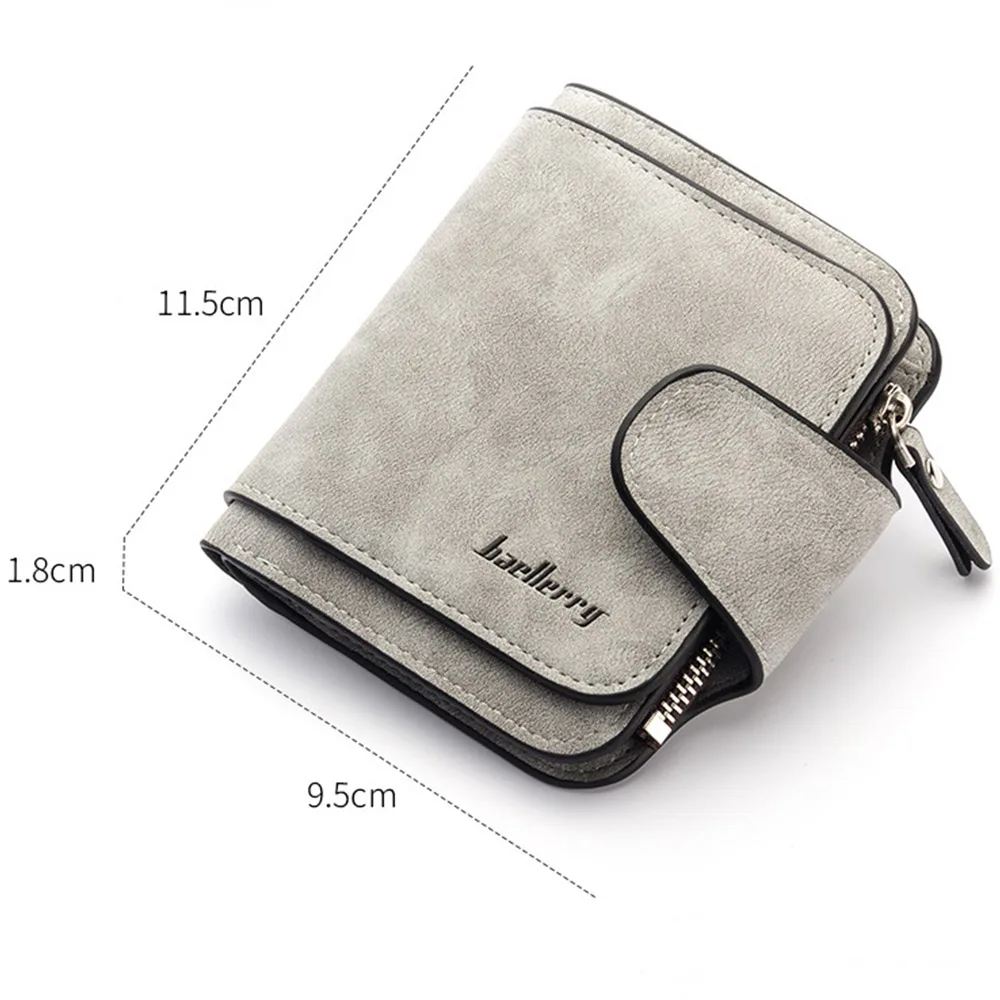 2022 New Women Wallets Free Name Engraving Small Fashion Wallets Zipper PU Leather Quality Female Purse Card Holder Wallet