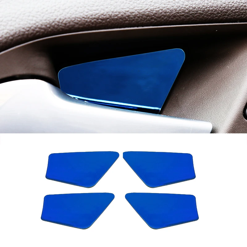 Lsrtw2017 for Opel Astra K Car Inner Door Bowl Panel Trims Interior Mouldings Accessories Chrome 2017 2018 2019 2020 | Автомобили и