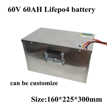 

Brand New 18650 60v 60Ah Lifepo4 Battery Pack High Rate Discharge Large Capacity Motors E-bike AGV +10A Charger