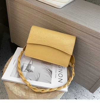 

New Stone Pattern PU Leather Crossbody Bags For Women 2020 Spring Autumn Fashion Shoulder Simple Bag Lady Travel Handbags Black