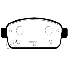 Колодки Тормозные Chevrolet Cruze 09-/Orlando 11-/Opel Astra J 10- Задние Ctr Ckkd22 Ctr арт. CKKD22