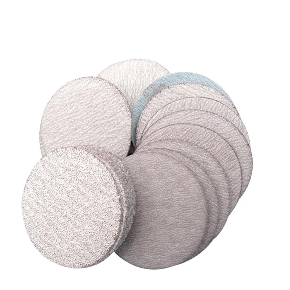 10Pc 1/2/3/4/5/6/7 Inch White Dry Grinding Sandpaper 25Mm-180Mm Hook & Loop Sanding Discs 60 To 1000 Grit For Polishing Grinding 10Pc 1/2/3/4/5/6/7 Inch White Dry Grinding Sandpaper 25Mm-180Mm Hook & Loop Sanding Discs 60 To 1000 Grit For Polishing Grinding
