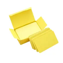 100 memory cards Blank DIY graffiti word cards net Small memo pad blocks Memorandum note Blank word cards