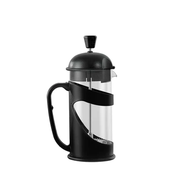 

French Press Pot Coffee Powder Brewing Filter Cup Net Household Milk and Tea Maker Hand Brewed Coffee Filter Glass Jug 350/600ML