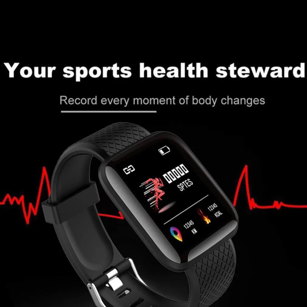 116 плюс смарт-Браслет Водонепроницаемый фитнес-трекер спортивные часы монитор сердечного ритма шагомер смарт-браслет автономная оплата для мужчин и женщин