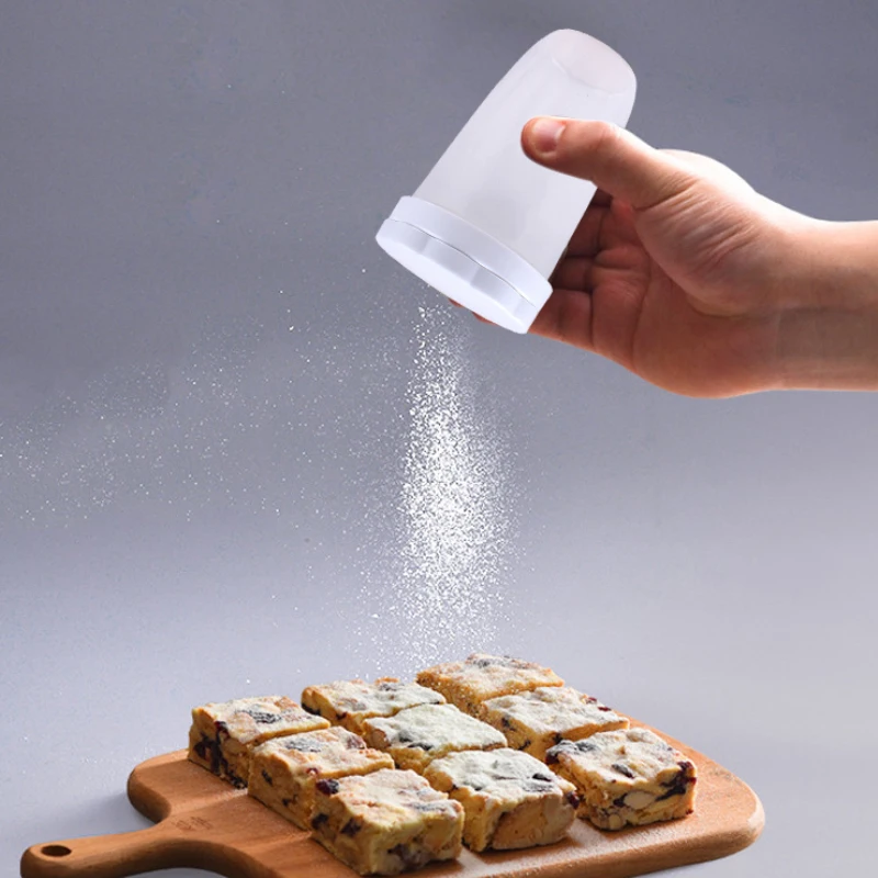 Baking Plastic Dusting Cans Household Flour Duster Cocoa Powder Creative Tube Sieve Kitchen Gadget Sets Tool | Дом и сад