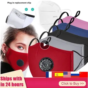 

마스크 Masque 10PCS Reusable Mask Filter Valve Fashion Washable Mouth Respirator Masks Cotton Mouth Muffle