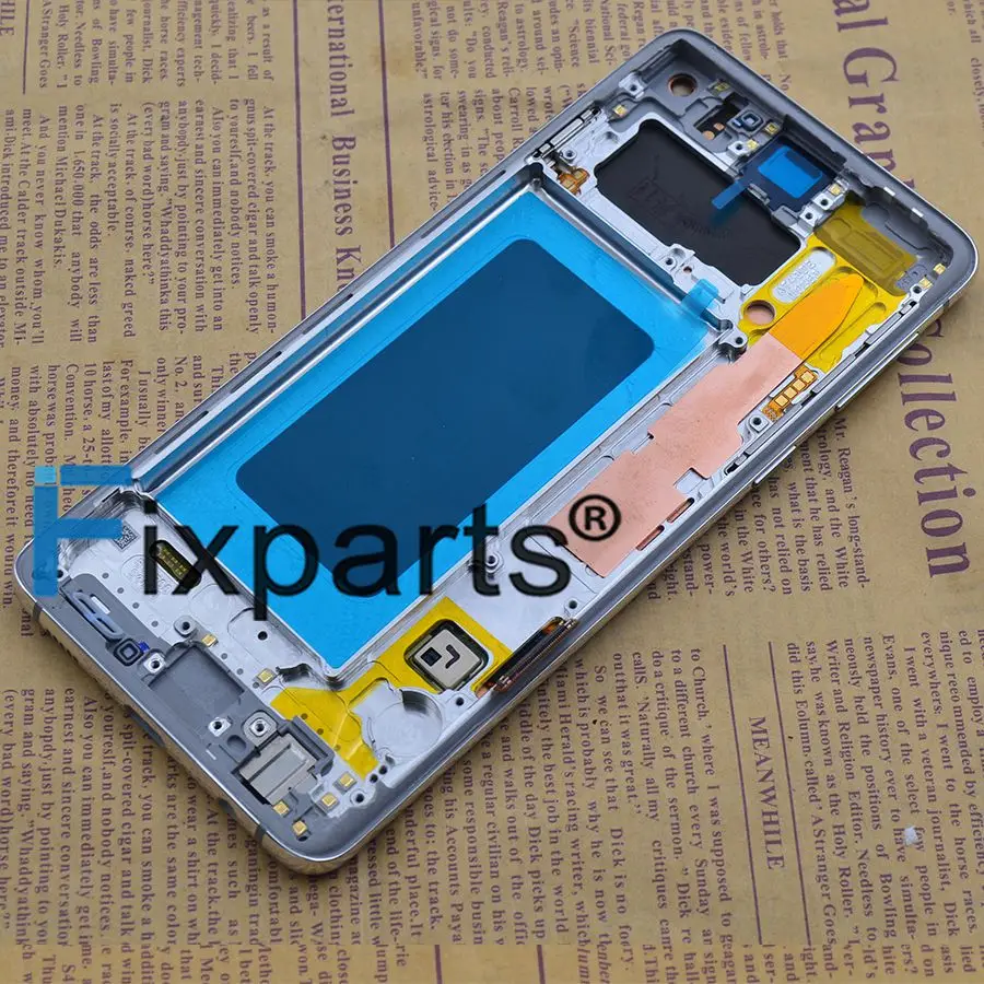 Черный 6,1 ''AMOLED lcd для SAMSUNG S10 lcd G9730 дисплей SM-G973F сенсорный экран дигитайзер для SAMSUNG Galaxy S10 lcd G973F/DS