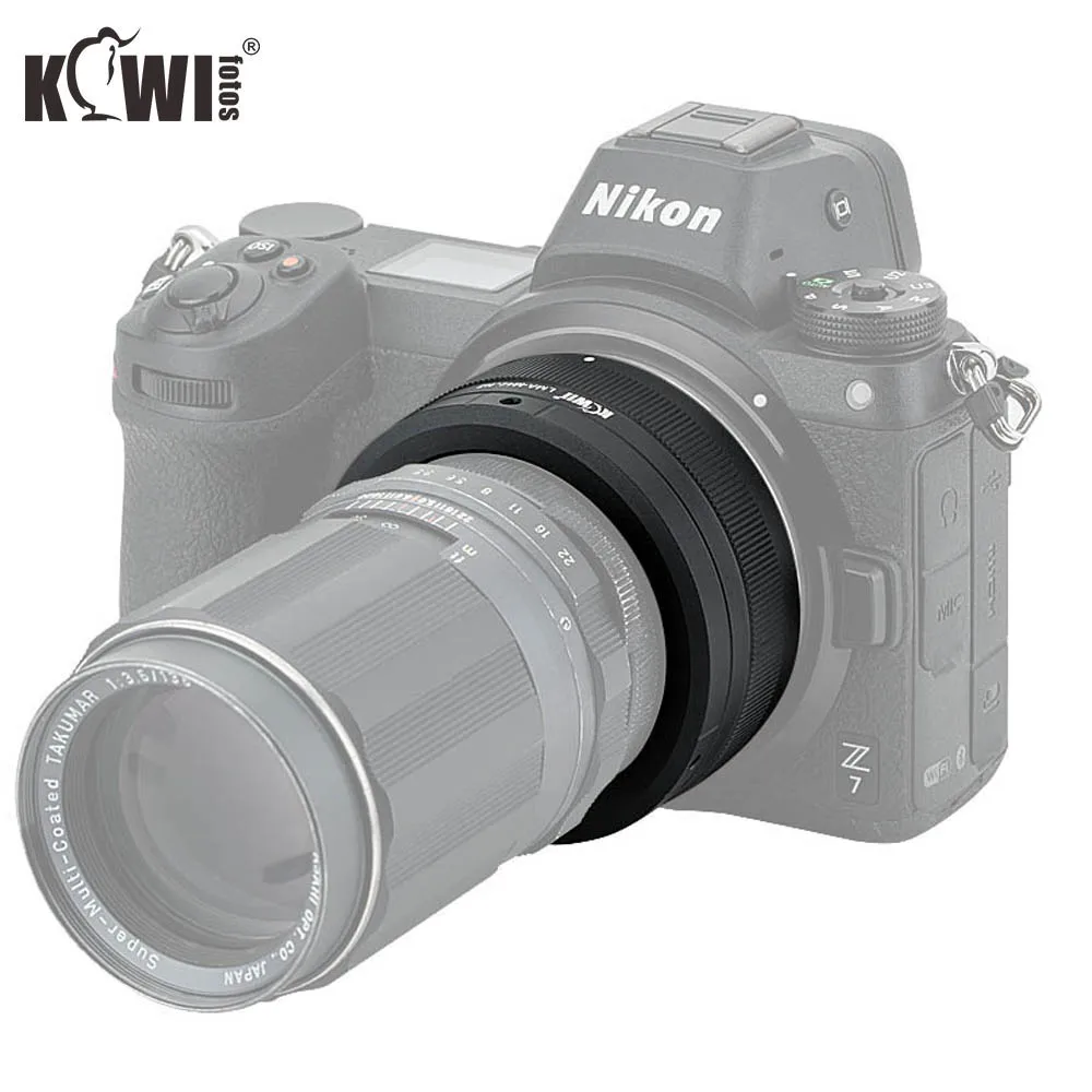 Ручной адаптер для объектива kiwifoto LMA-M42_NZ 69x34 3 мм M42 крепление объективов на Nikon Z
