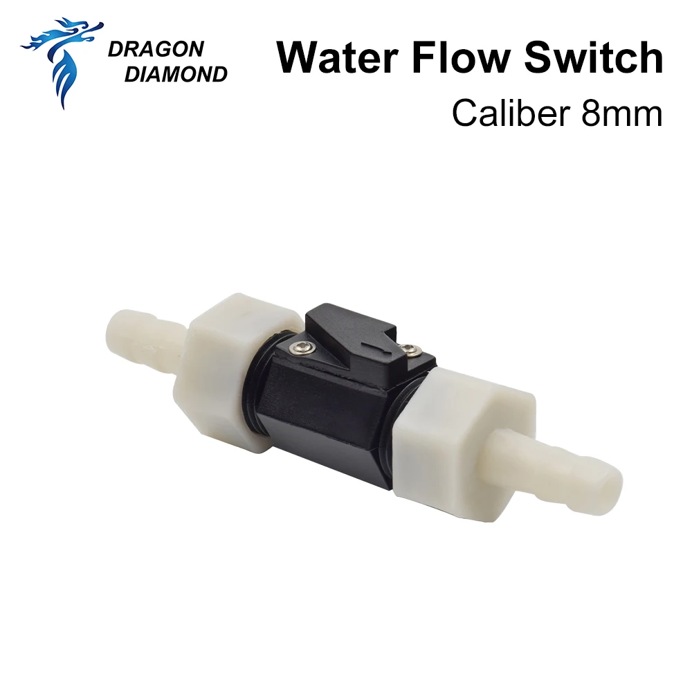 Water Flow Sensor Switch 8mm Nozzle G1/2" Pressure Controller Water Flow Sensor Meter DRAGON DIAMOND