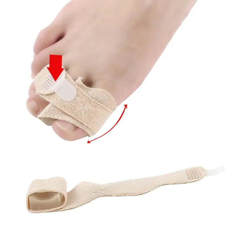 

Unisex Bunion Corrector Pain Relief SEBS Silicone Gel Toe Separator Hallux Valgus Hammer Toe Splints Straightener Bandage Wrap