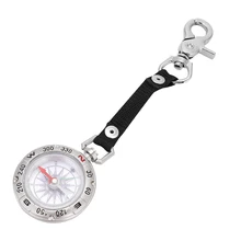 Горячая винтажный цинковый сплав брелок Портативный мини компас брелок для кемпинга на открытом воздухе Туризм выживания запасные части