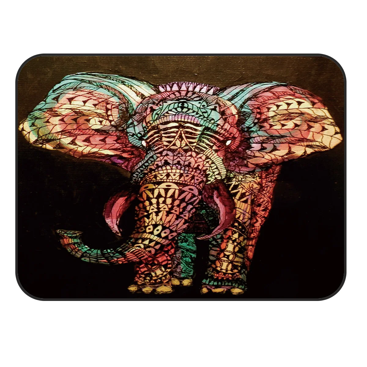 CHARMHOME мягкий ковер Противоскользящий ковер Африка Индийский Слон ковер для гостиной коврик для домашнего декора