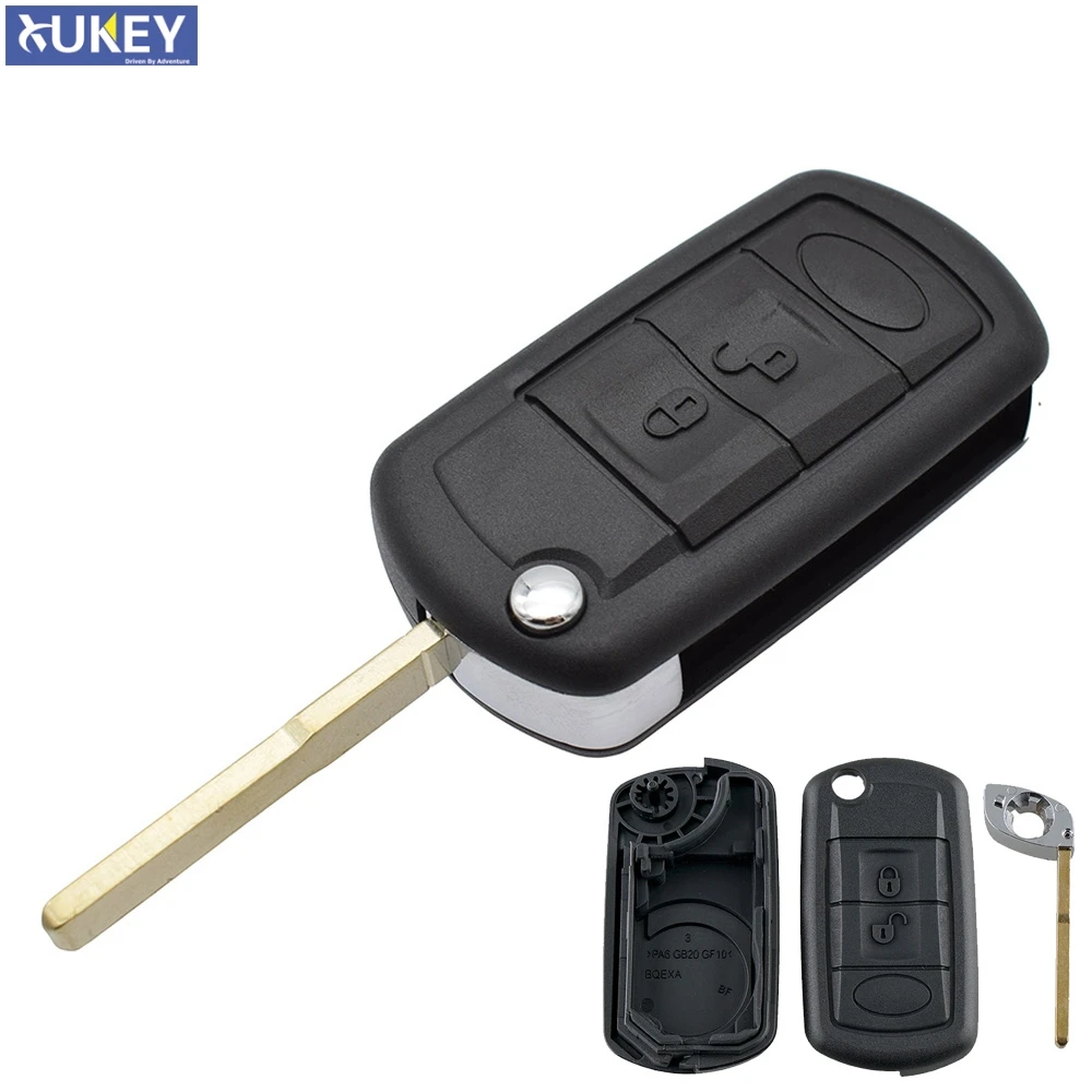 Car Key Shell FOB Case For Land Rover Range Rover Sport LR3 Discovery Key Case 