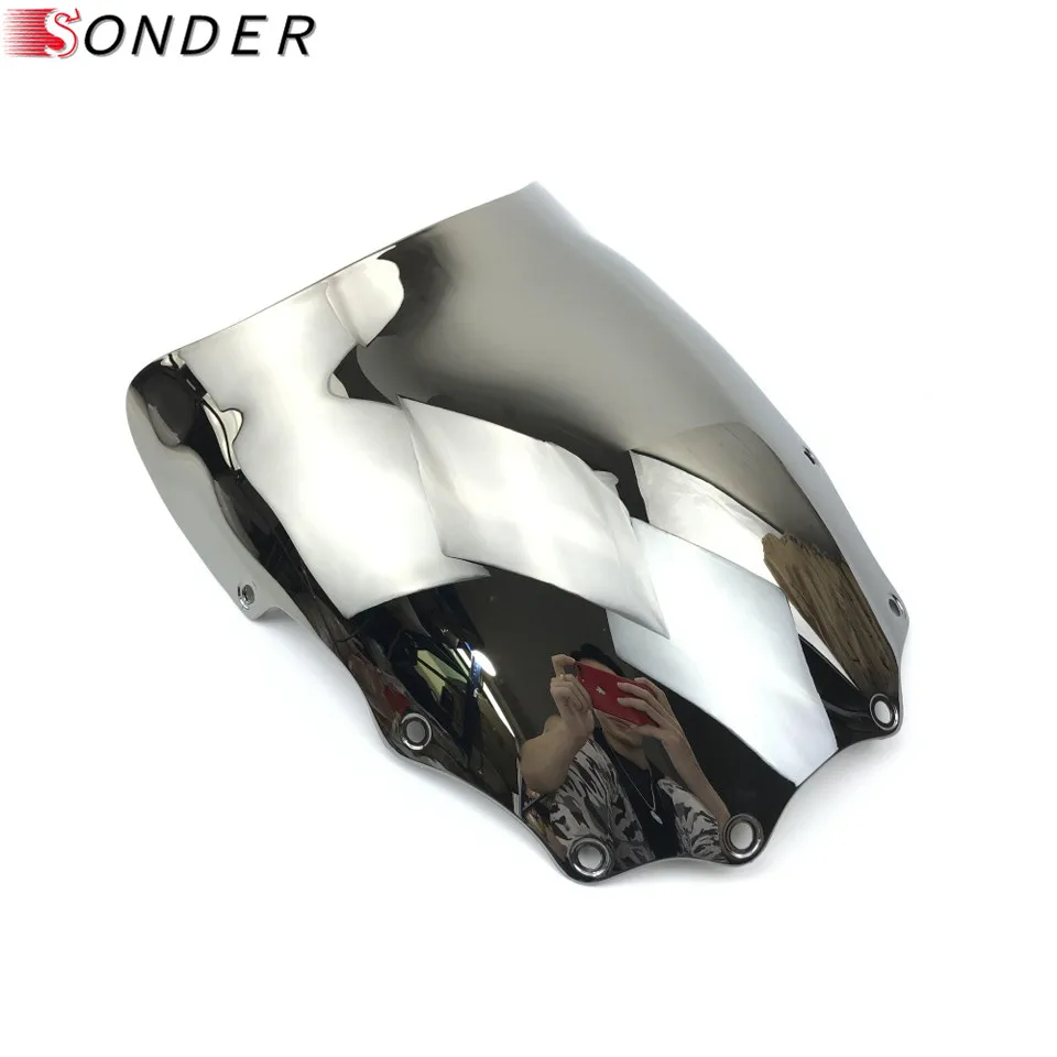 Ветровое стекло для Kawasaki Ninja 500R EX 500 EX500 GPZ500 1987-2009 2008 2007 2006 2005 2004 003 2002 2001 2000 99 98 97 лобовое стекло
