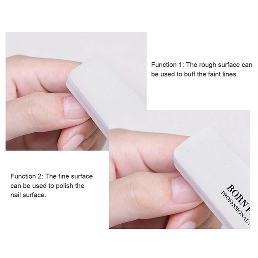 1Pc BORN PRETTY Nail Art Buffing Grinding Block Polish File Sanding Buffer Manicure Pedicure Tool Nail Care Nail Beauty Tools