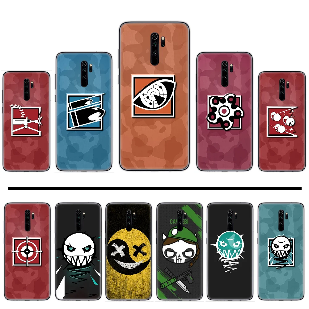 Роскошный чехол для телефона rainbow six siege DIY Xiaomi Mi A1 A2 5 6 6PLUS 8 9 SE Lite MIX 2 2S MAX 3 Pocophone