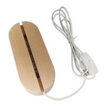 

Resin Art Light Base for Crystals Glass Art Colorful Light Display Base Stand